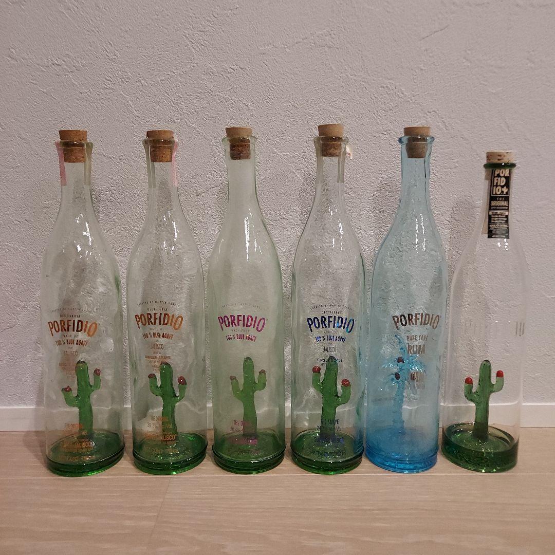 PORFIDIO ポルフィディオ空き瓶 6本セット