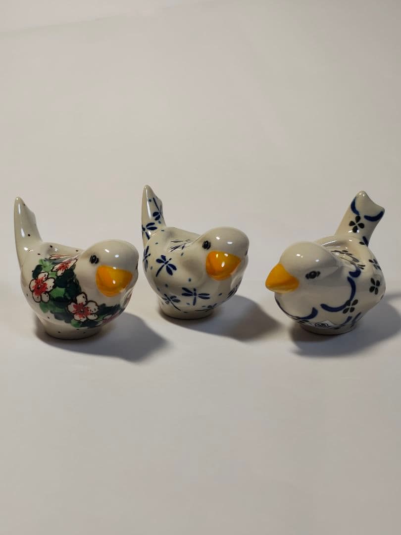 たなとし　小鳥３点セット