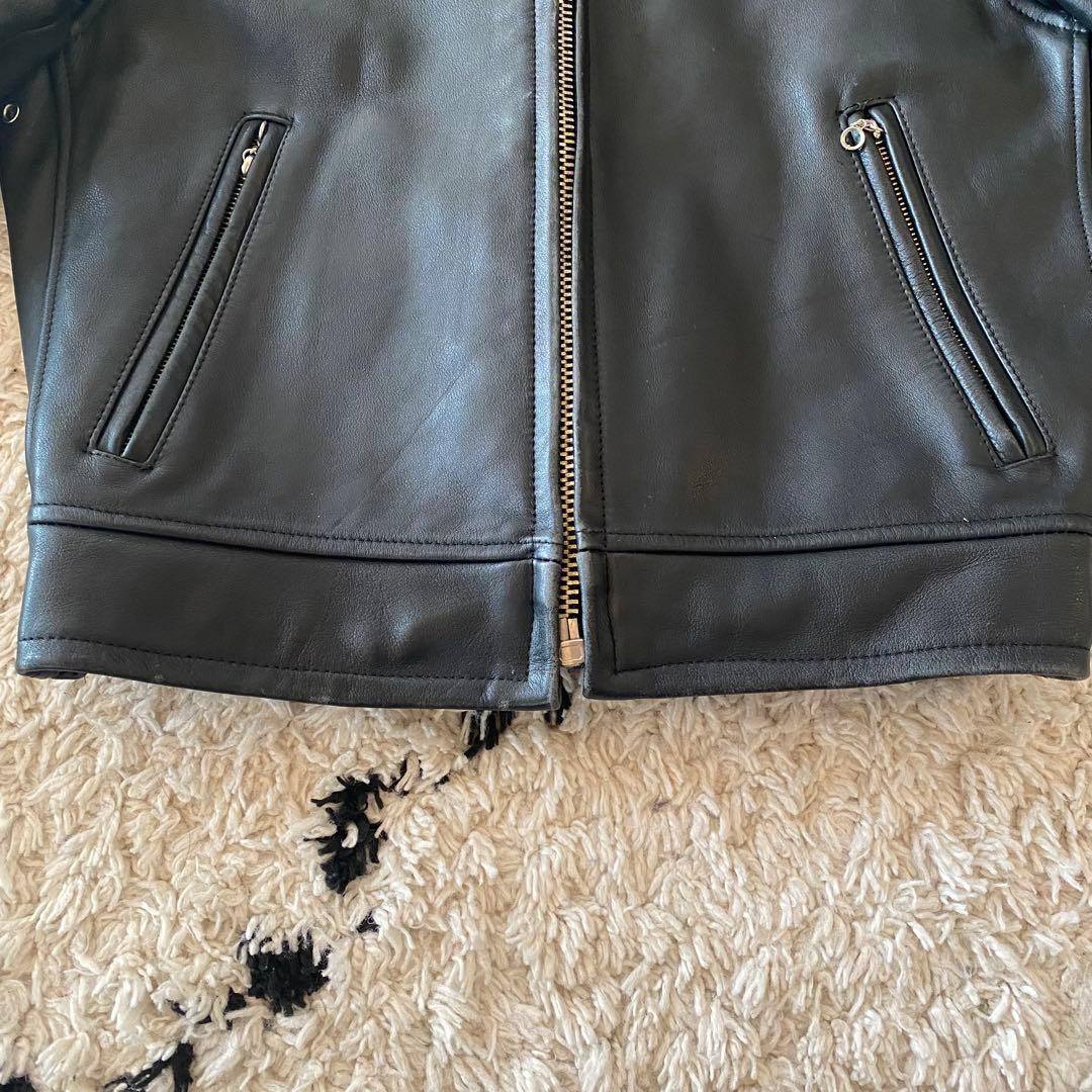 HARLEY-DAVIDSON ハーレーダビッドソン　シングルライダース本革　S