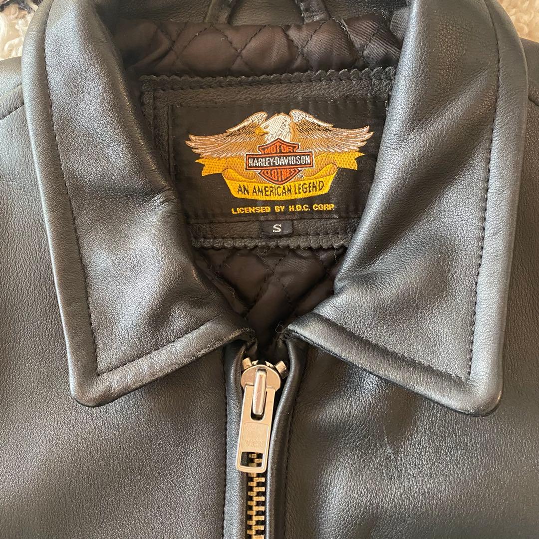 HARLEY-DAVIDSON ハーレーダビッドソン　シングルライダース本革　S