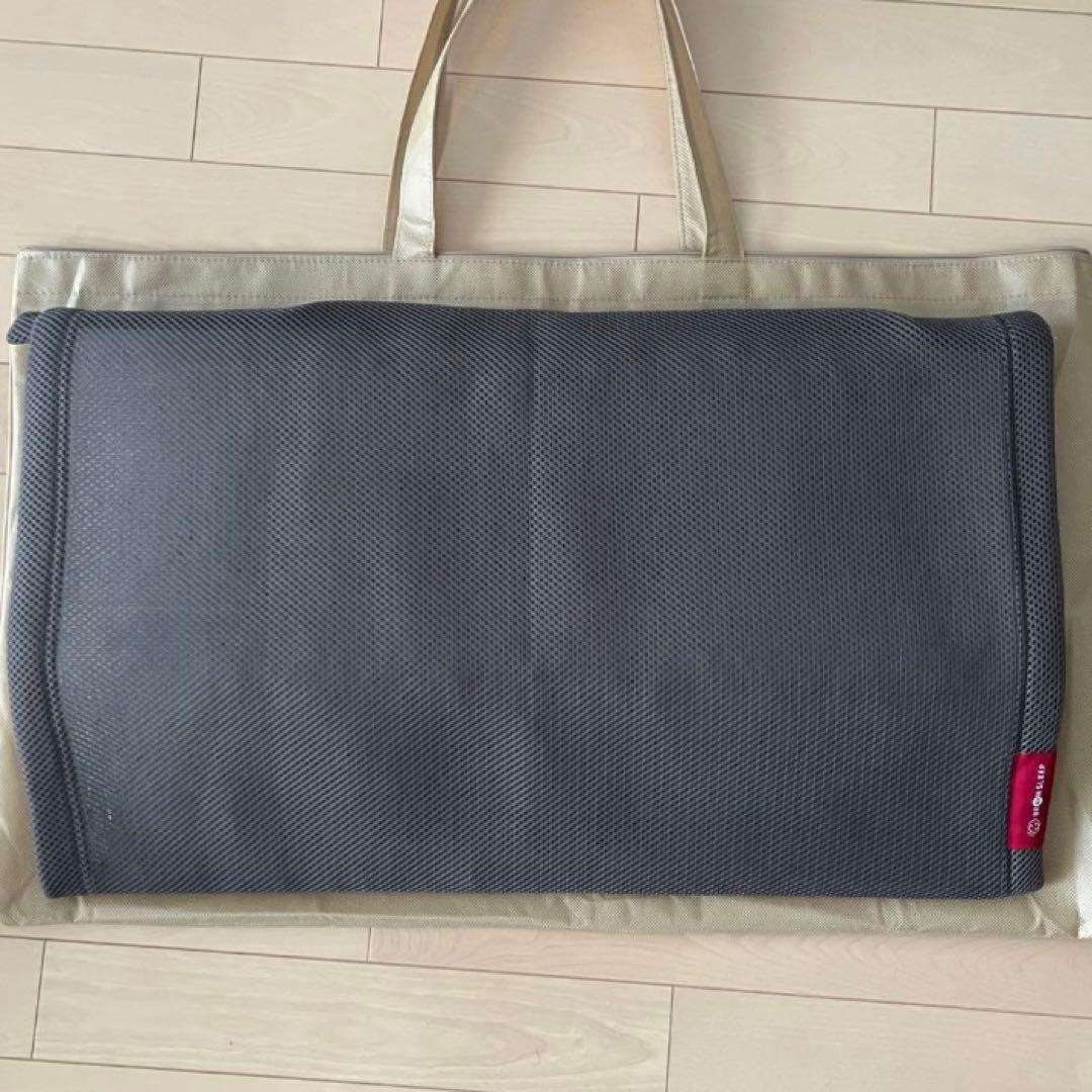 ブレインスリープピロー　ネックフィット　グレー バッグ付き