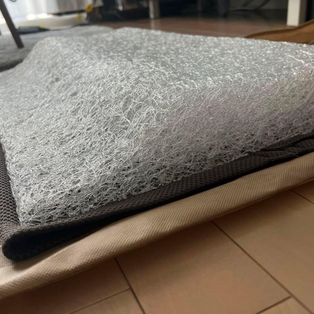 ブレインスリープピロー　ネックフィット　グレー バッグ付き