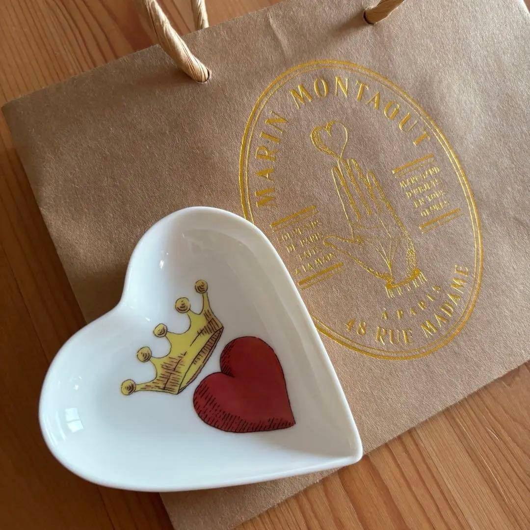 【未使用】MARIN MONTAGUT (マラン・モンタギュ) ハート　プレート