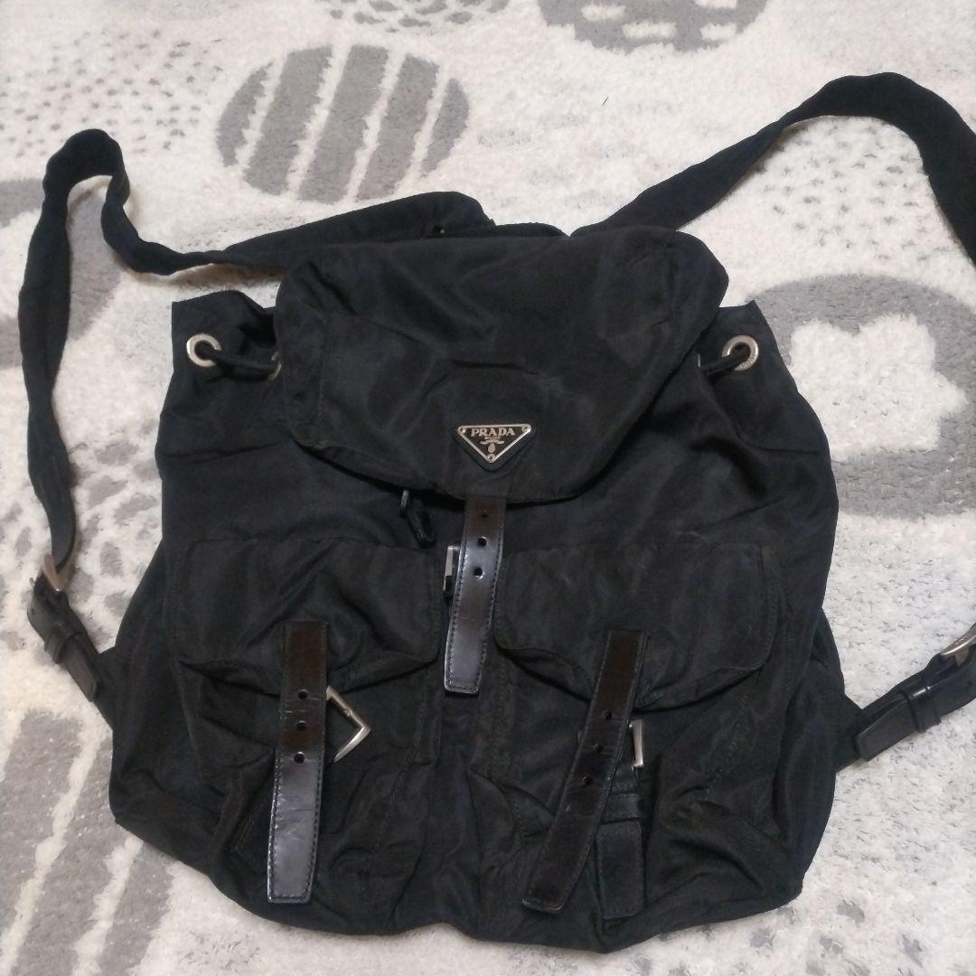 PRADA ブラック リュック・バックパック