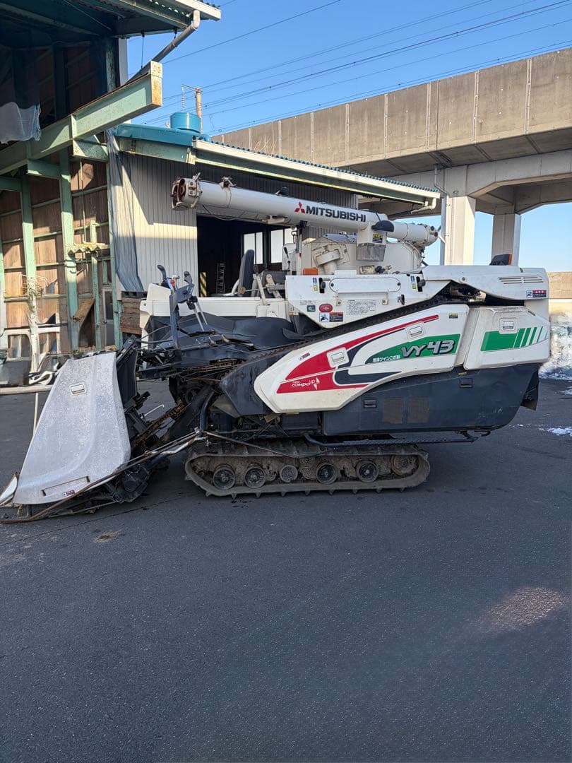 ミツビシvy43 三 コンバイン 現状品　ジャンク扱い　直接引き取り限定