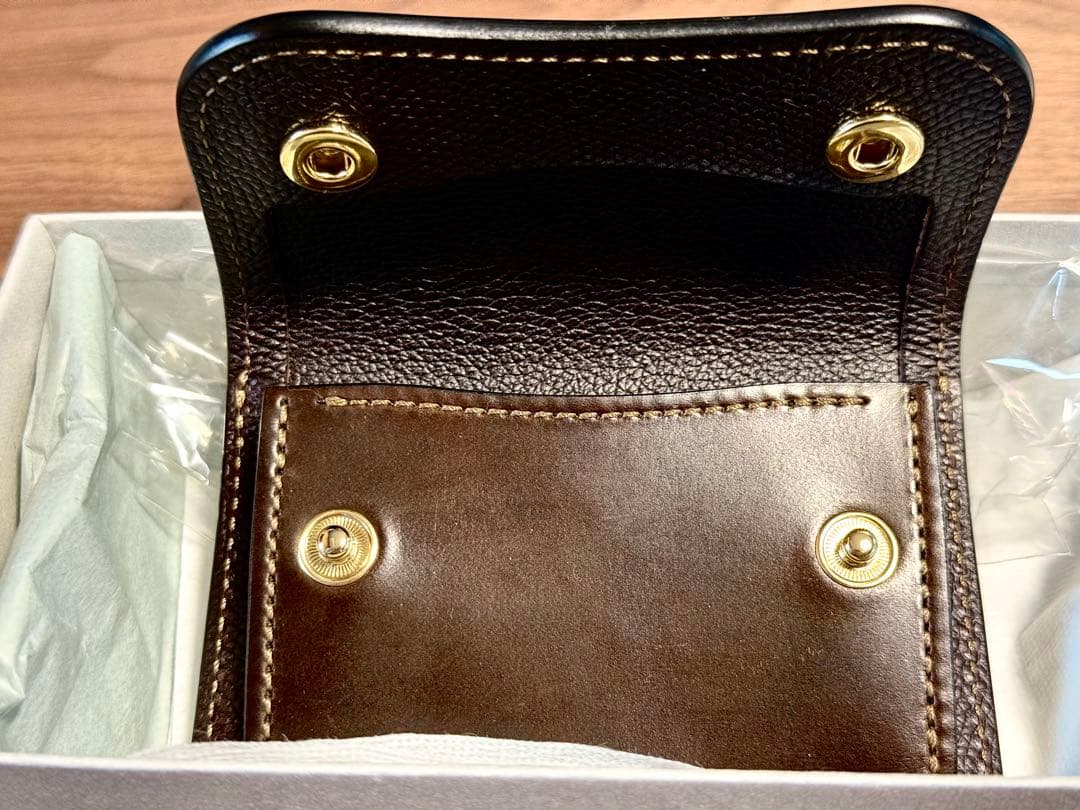 WILD SWANSタング/ダークコニャック/型押イングリッシュブライドル