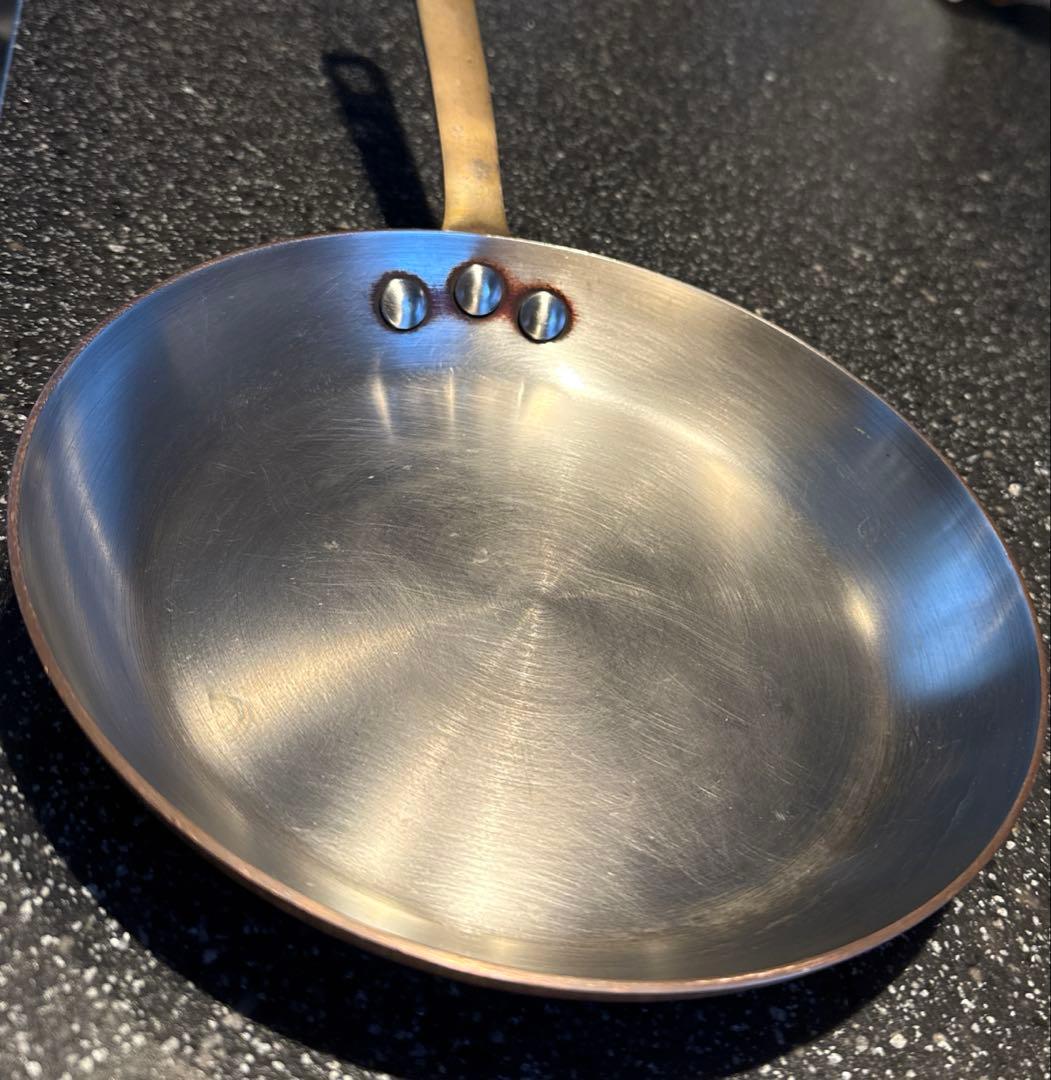 【美品】Mauviel純銅製片手フライパン20㎝