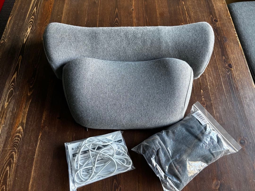 CALQS 首と肩がホッとする枕　未使用スペアカバー付き 検索カルクスサバキュー