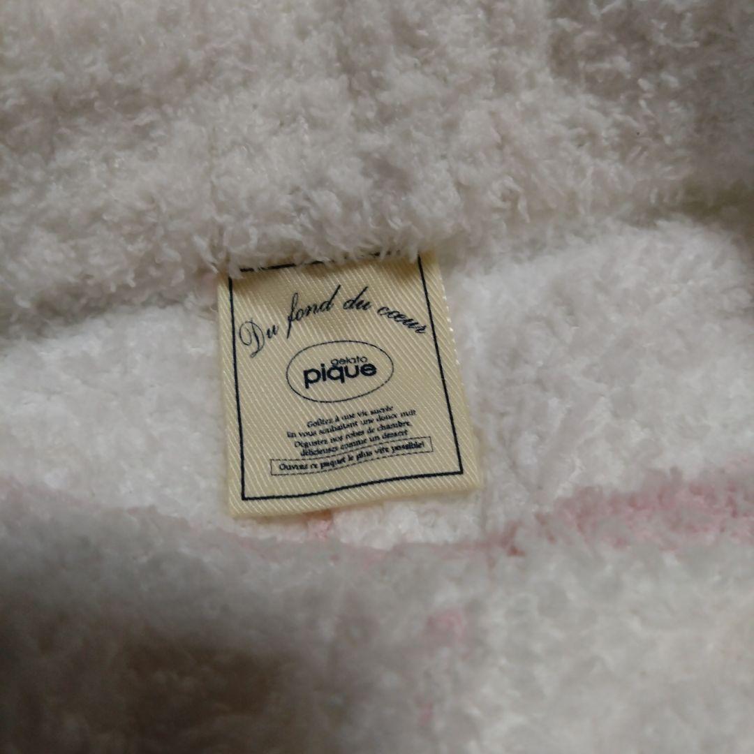 ジェラートピケ　モコモコ　ルームウェア　上下セット ルームソックス付き