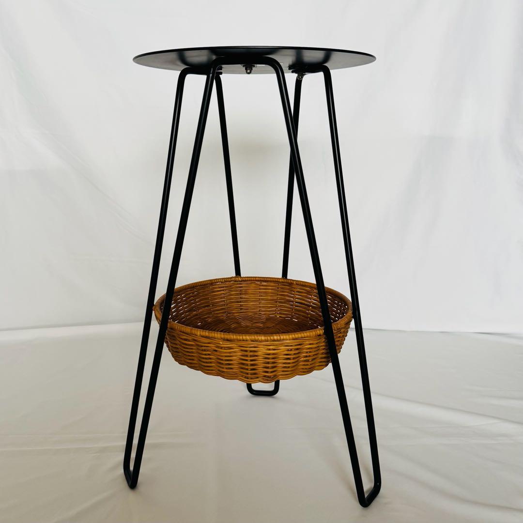 【IDEE・無印良品】WALLABY SIDE TABLE Black