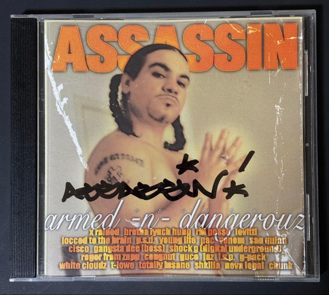 ASSASSIN / armed-n-dangerouz サイン　g-rap