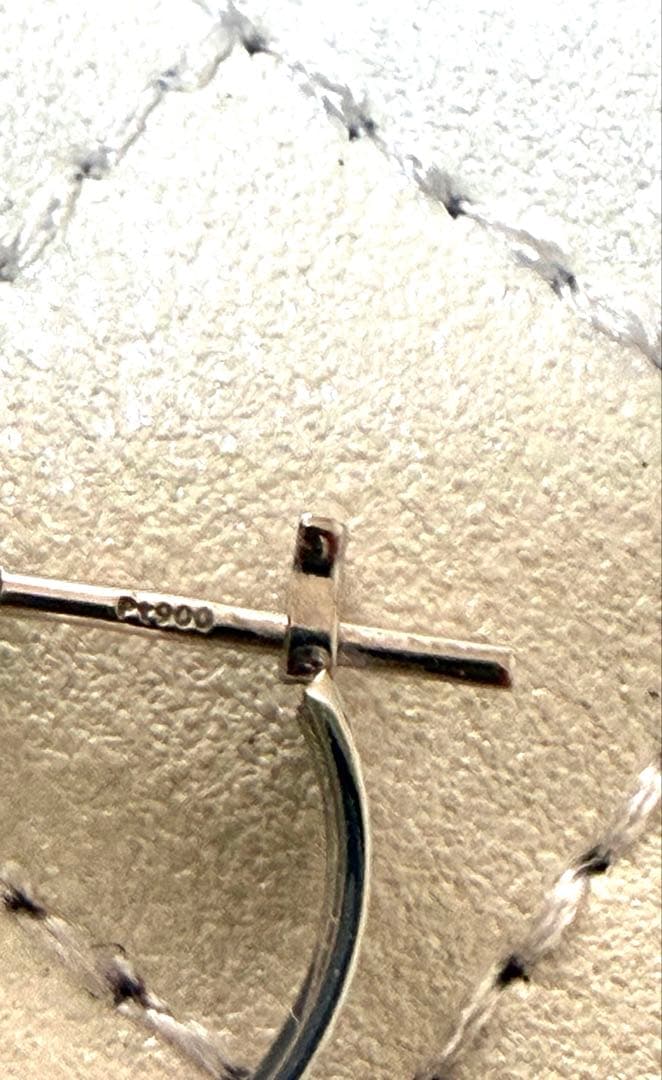 か*ん様 ツツミ プラチナピアス