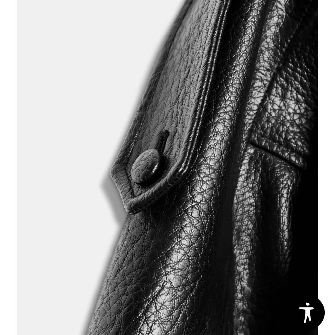 完売品*ZARA フェイクレザージャケット XS ブラック 今期新作