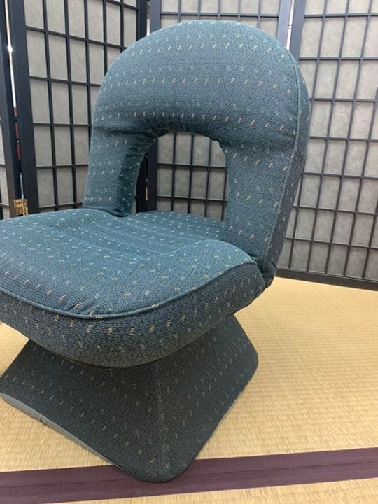 回転座いす　リクライニングチェア