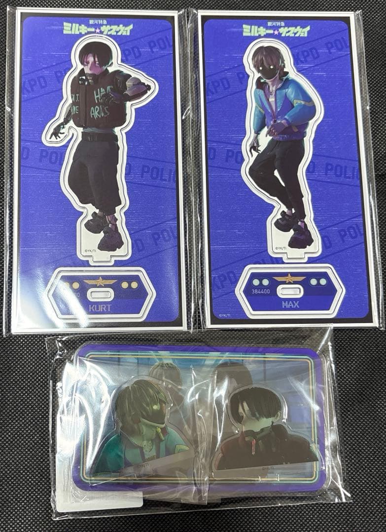 ミルキーサブウェイ アクリルスタンド カート マックス