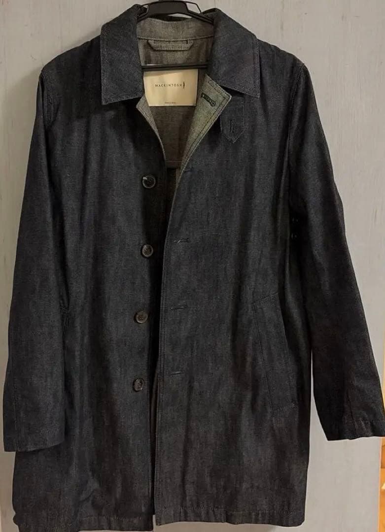 MACKINTOSH デニムステンカラーコート　beams別注