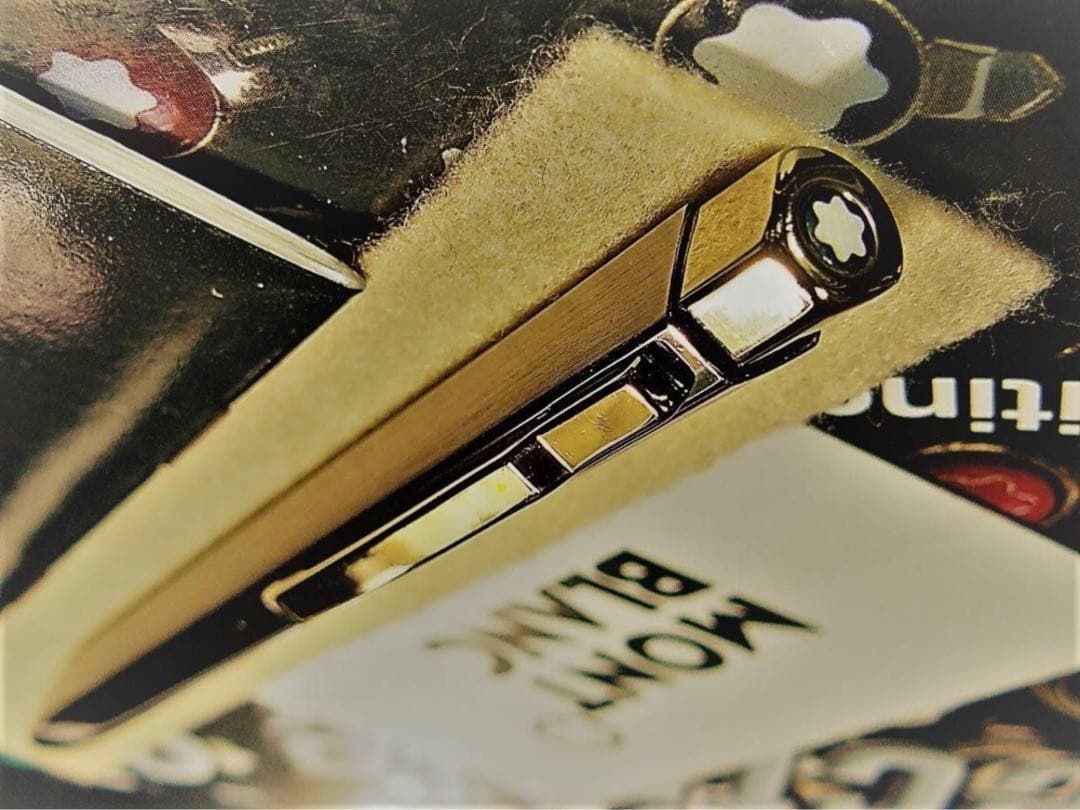 １本は欲しい総金張りのチタンボディ★稀少な価値ある逸品No20280★モンブラン