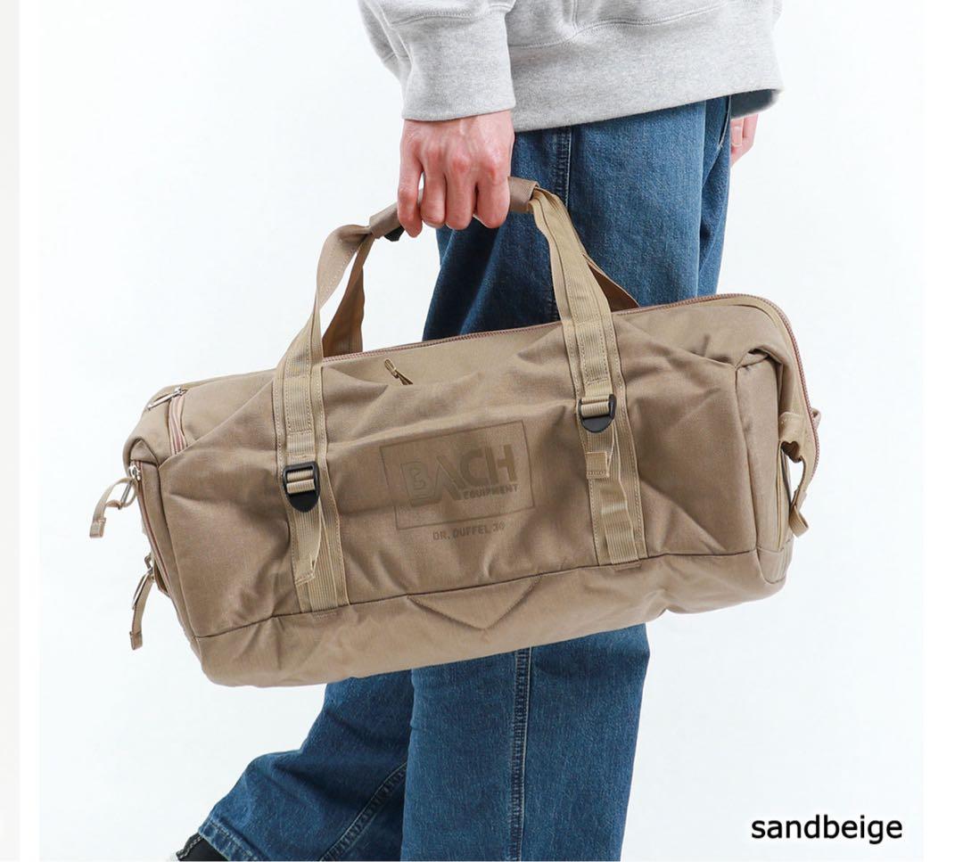 値下げ！BACH(バッハ) ボストンバッグ2way サンドベージュ 30L