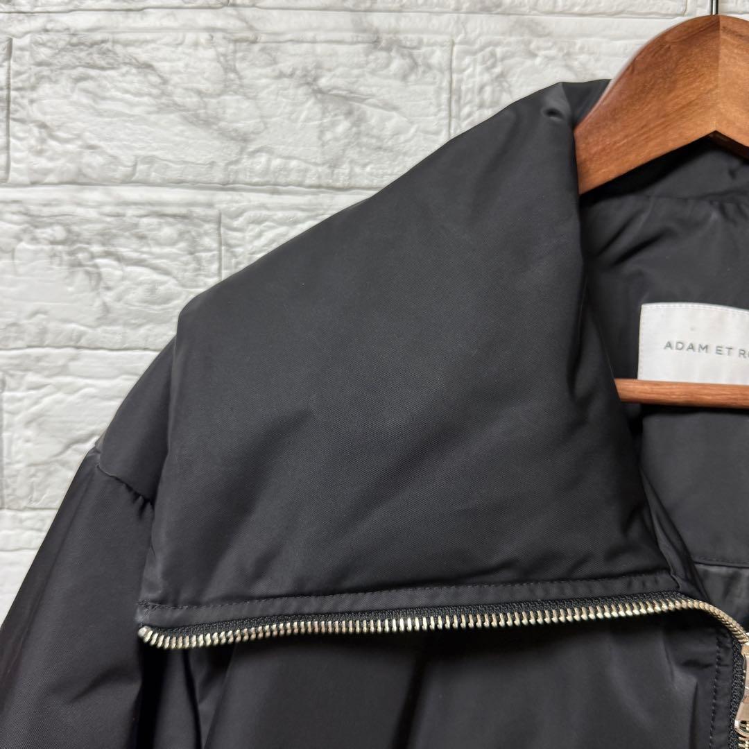 ADAM ET ROPÉ【ALLIED】ショートパファージャケット／ダウン　黒