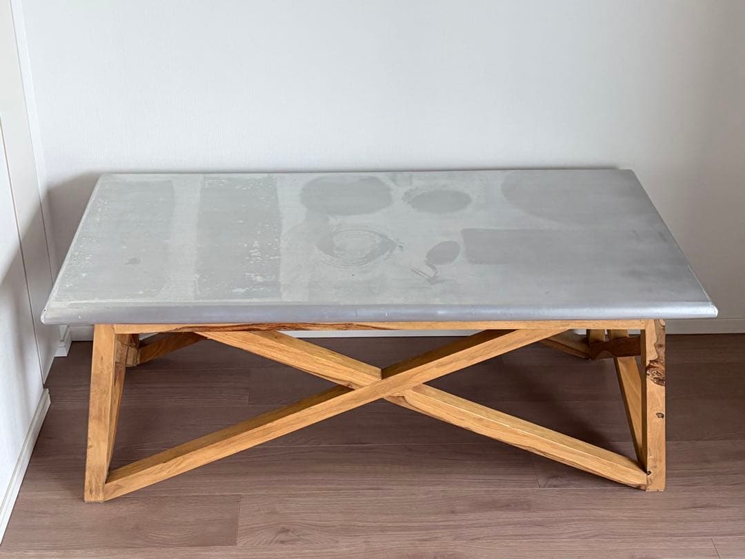 wtw ダブルティー　マーベリックス コーヒーテーブル アルミ ローテーブル