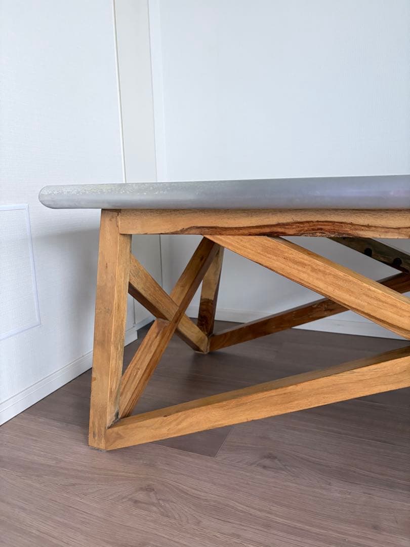 wtw ダブルティー　マーベリックス コーヒーテーブル アルミ ローテーブル