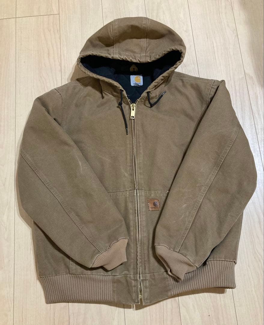 よ*し様 Carhartt ブラウン アクティブジャケット　カーハート