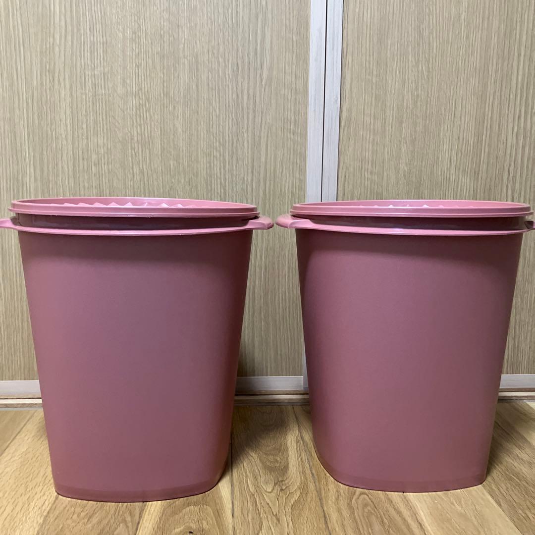 タッパーウェア　マキシクイーンデコレーター　保存容器　2点セット