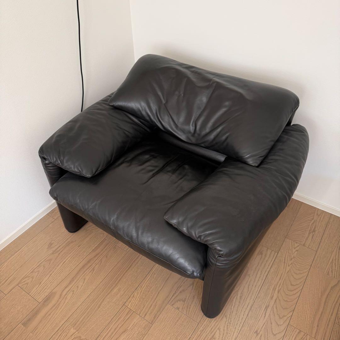 【値下げ中】カッシーナ マラルンガ 1人がけソファ 1P ミッドセンチュリー