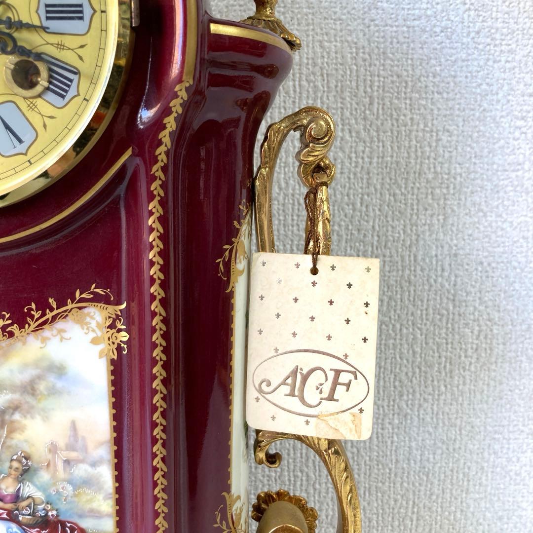ACF アンティーク 置時計 イタリア製？