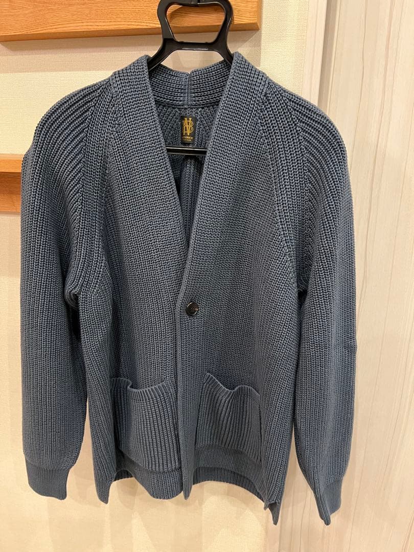 ＜BATONER＞SIGNATURE 1BUTTON CARDIGAN