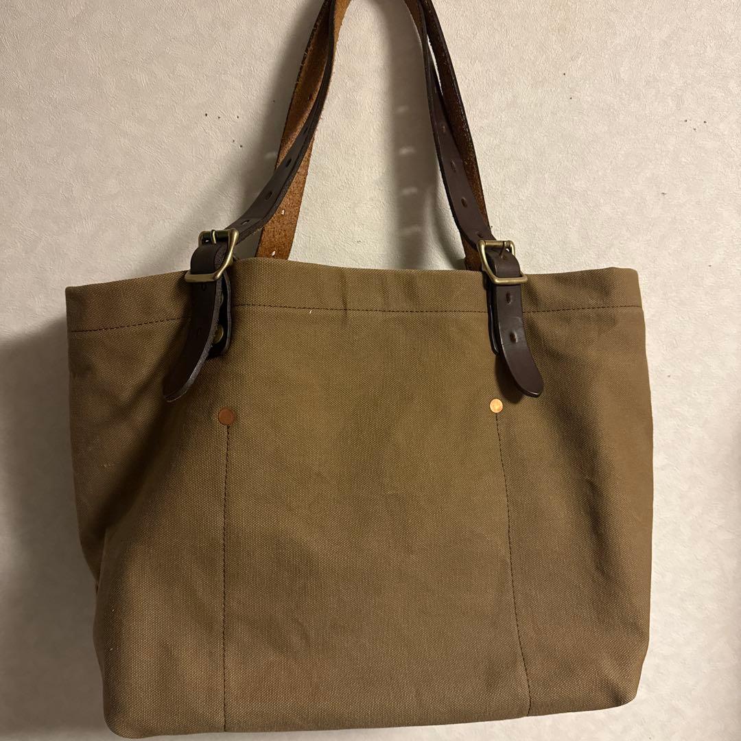 スロウ トートバッグ キャンバス レザー