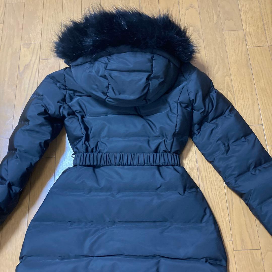 ★ZARA★送料込み！！セミロングダウンジャケット ファー付き