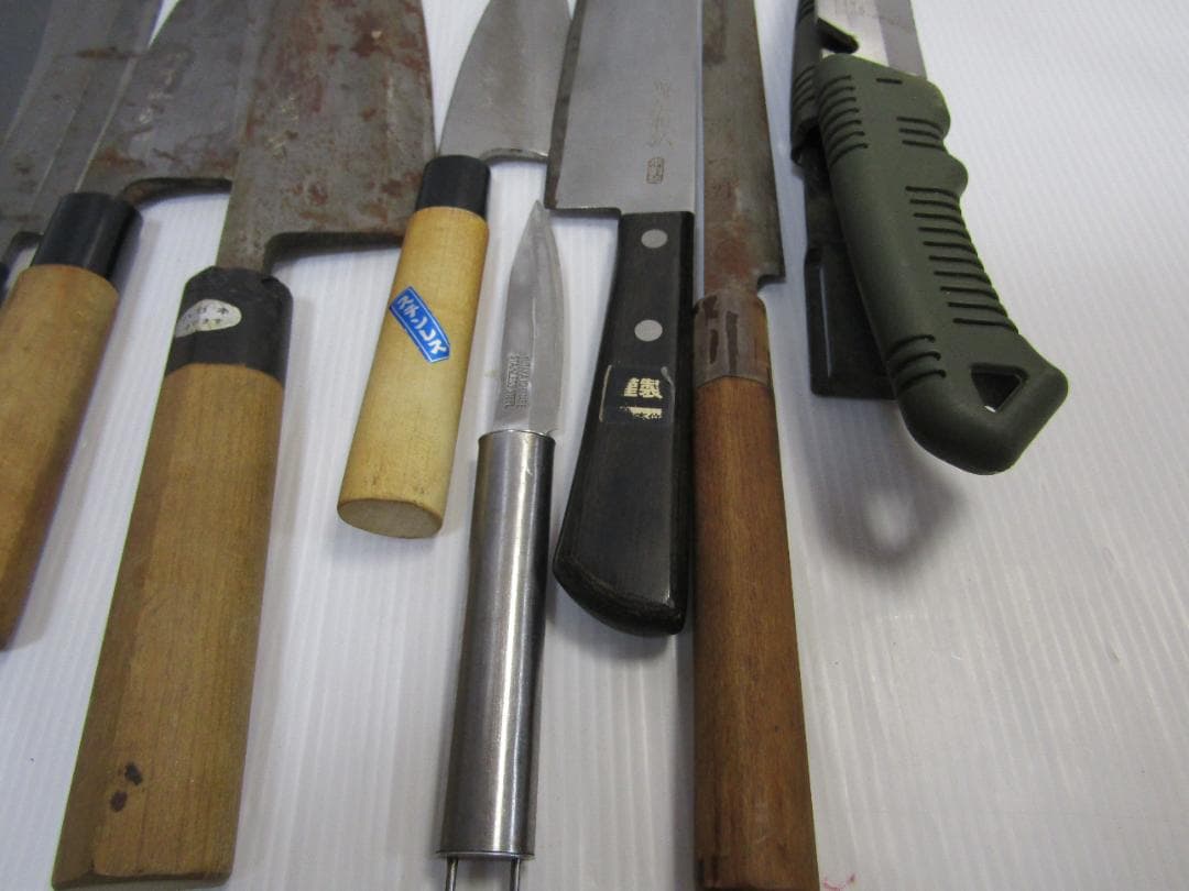 A2519 包丁 料理包丁 和まとめて10本