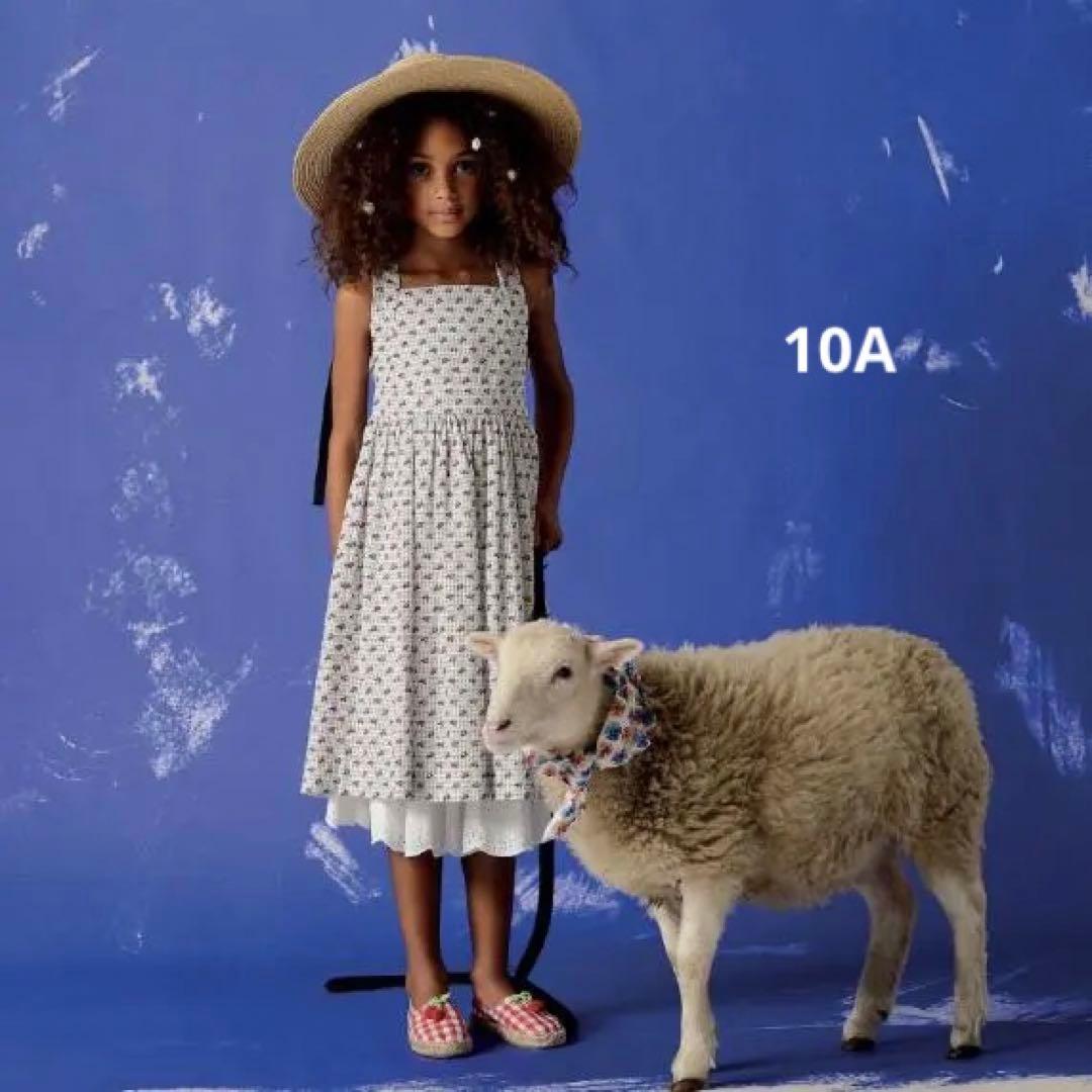 Bonpoint♡チェリー エプロンドレス 10A