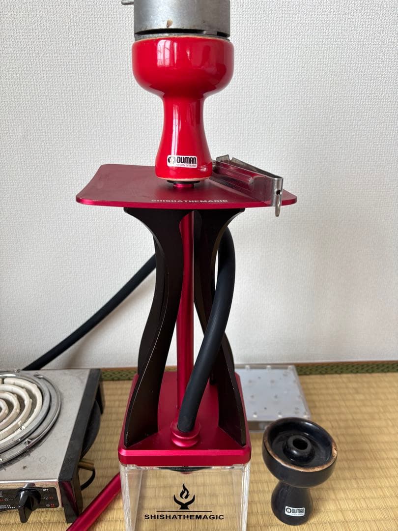 シーシャ バックス（本体）｜ガラス製／ステンレス製＋ヒーター