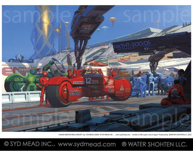 シドミード AKIRA オフィシャル複製画 No.096 新品