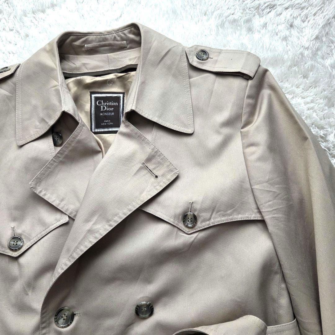 美品 Christian Dior トレンチコート ライナー付 ベージュ 40R