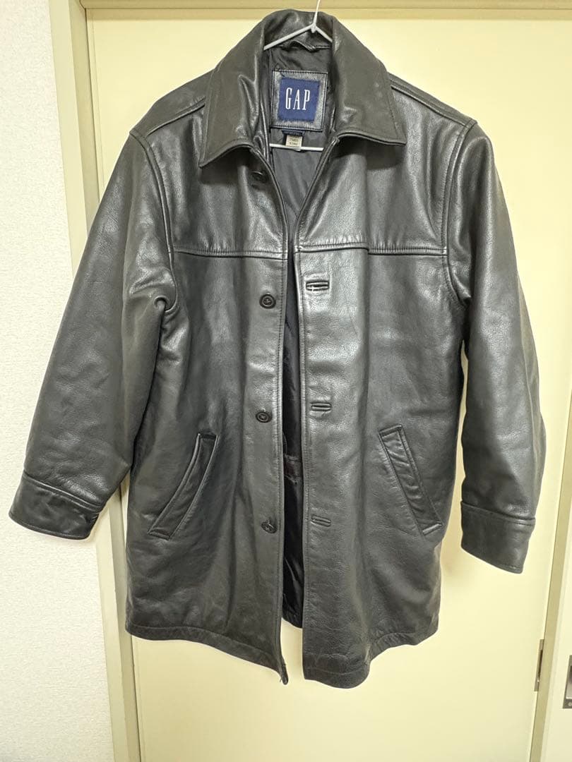 希少OLD GAP 90s カーコート　レザー　XS 野村訓一