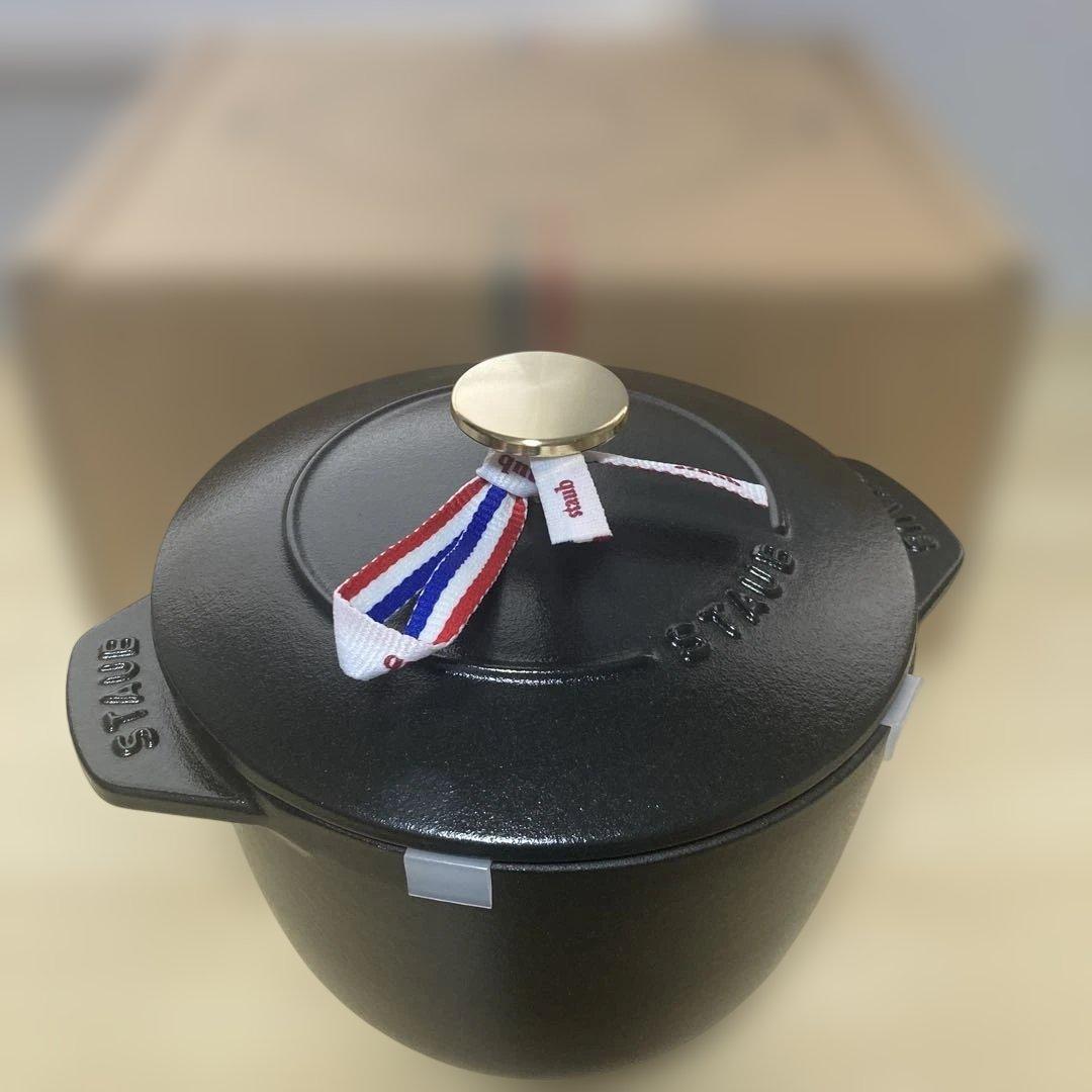 STAUB ストウブ ラ・ココット デ ゴハン ブラック M