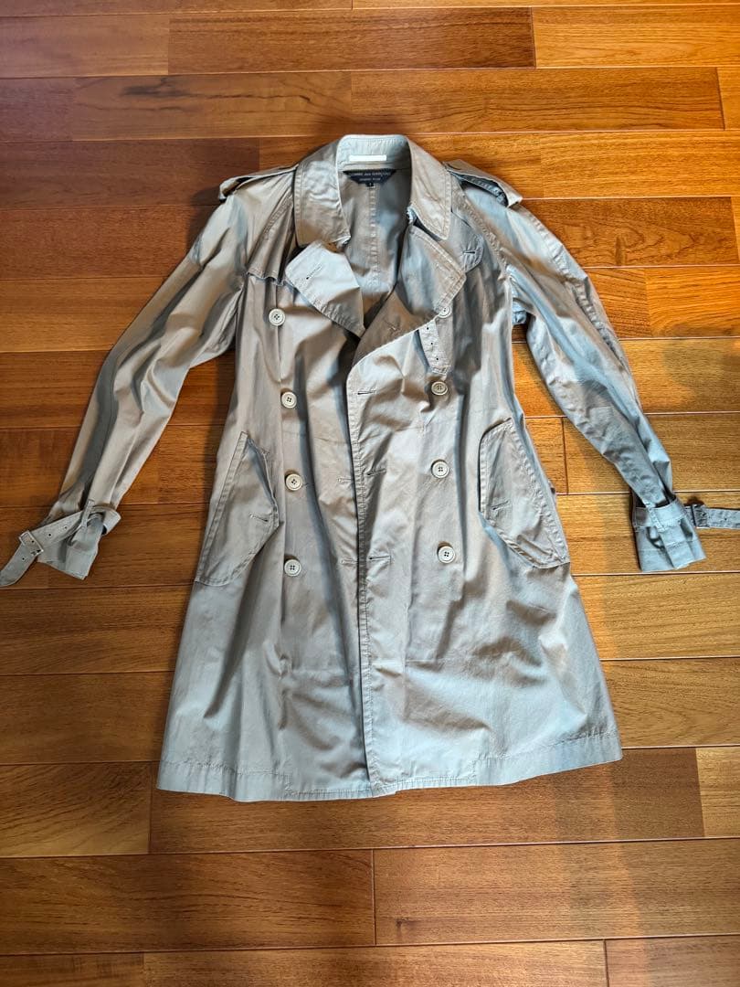 COMME des GARÇONS ベージュ トレンチコート Sサイズ
