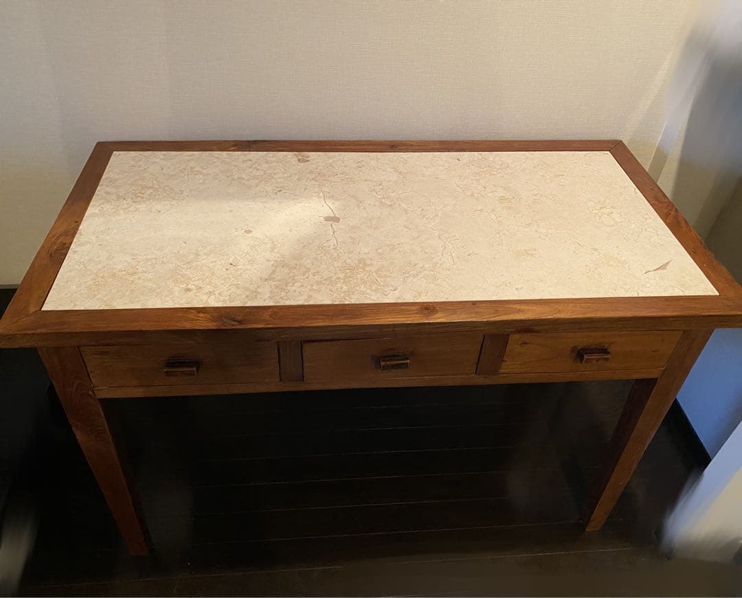 大理石　作業机