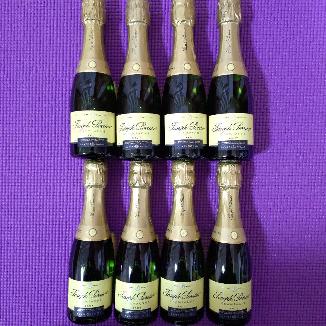 （新品未開封)JALファーストクラス「ジョセフペリエ」シャンパン200ml×8本
