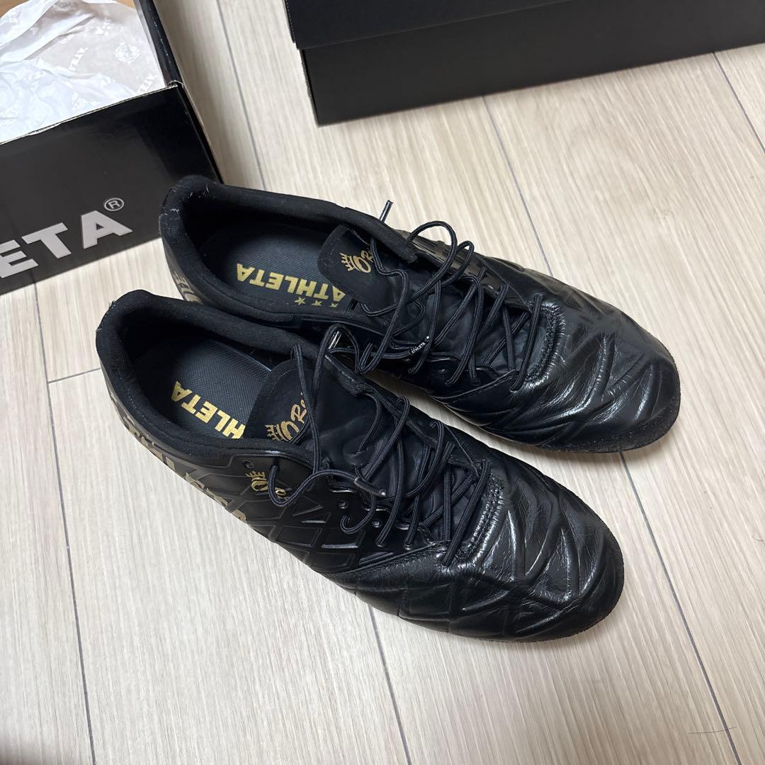ATHLETA サッカーシューズ ブラック
