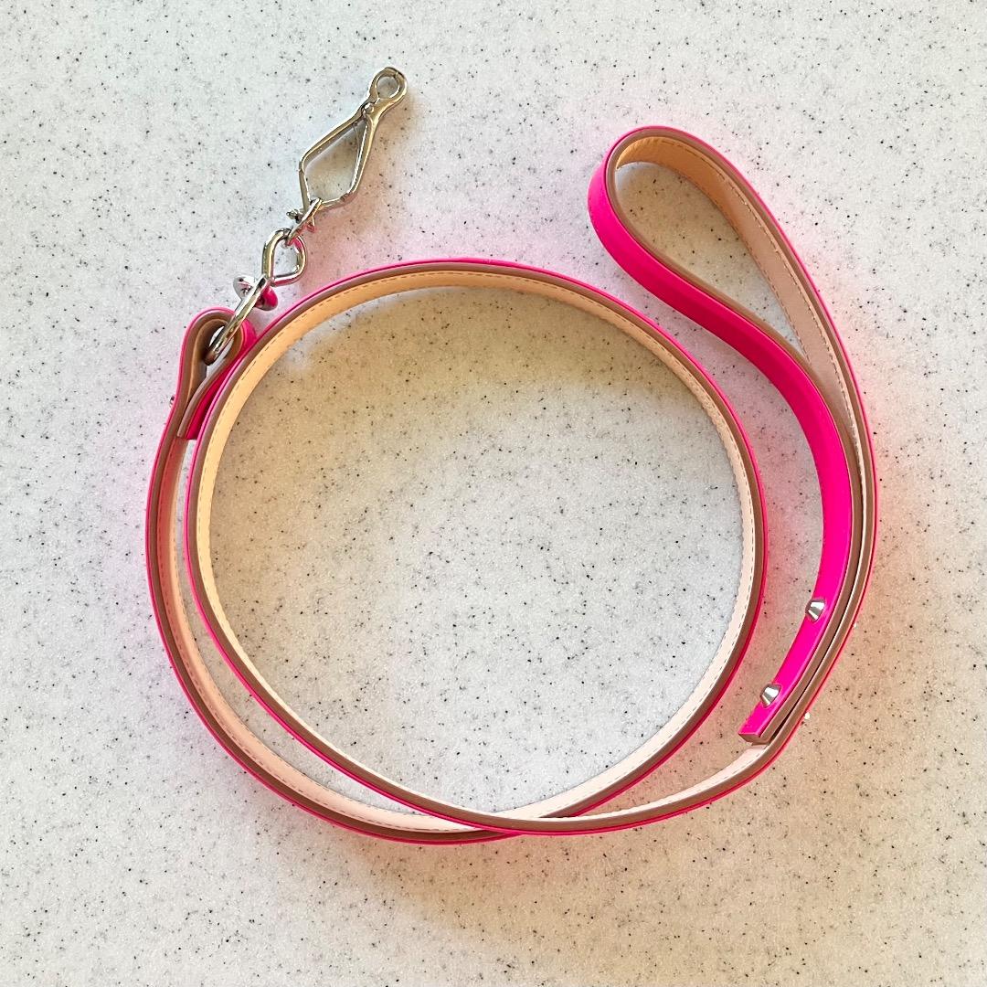 【レア】BALENCIAGA PARIS バレンシアガ ピンクレザーリード