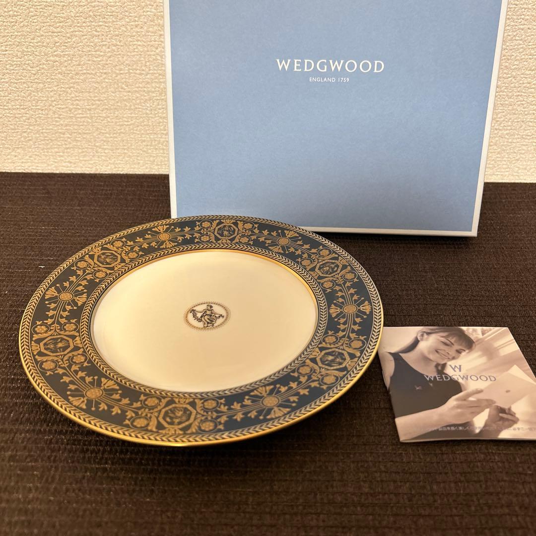 ウェッジウッド　アストバリーブラック　デザートプレート　20.5cm 新品未使用