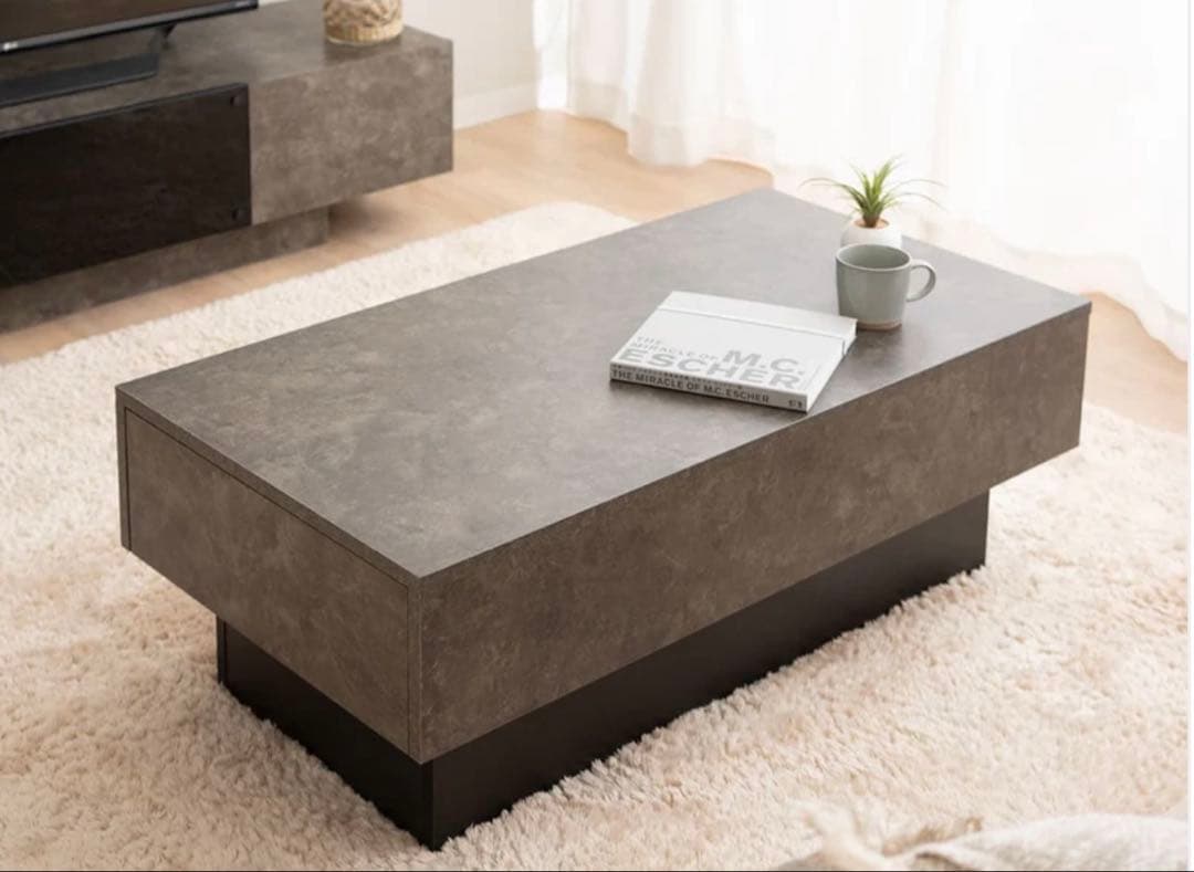 ♡引出収納付き センターテーブル