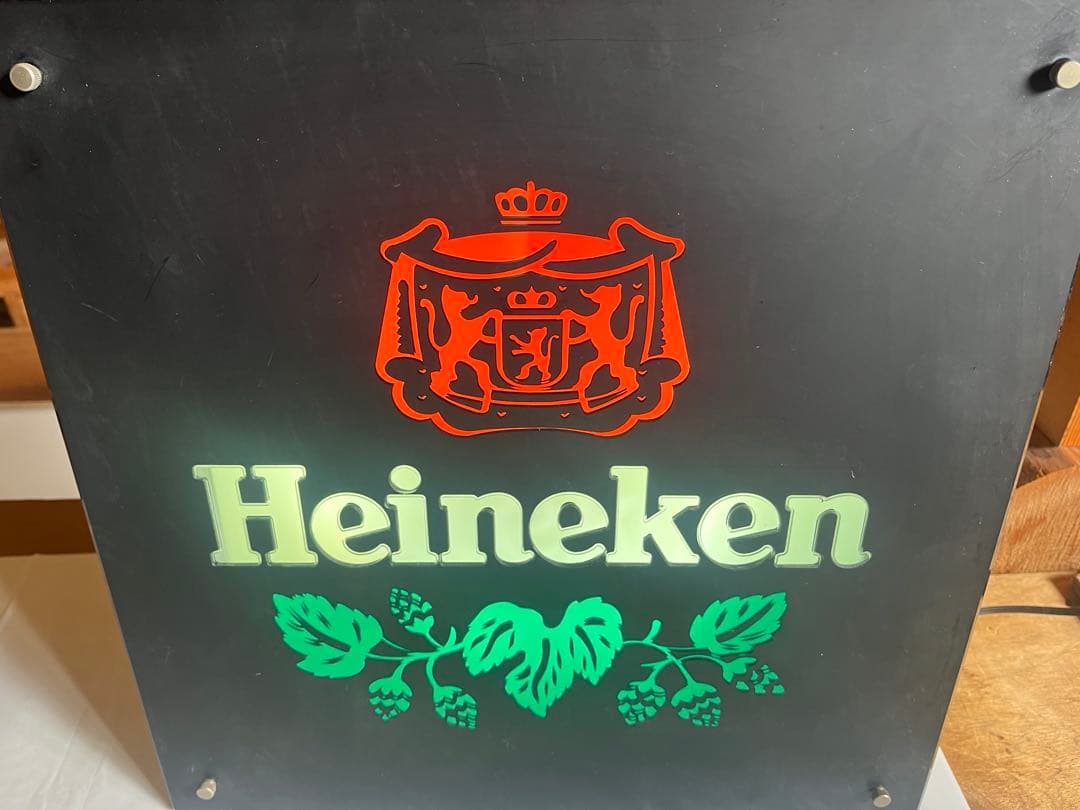 Heineken ハイネケン　ロゴ ライト　バー　ナイトラウンジ　スナック