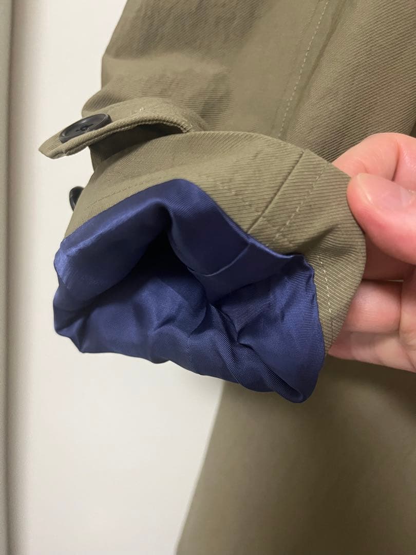 【美品】日本製Paul Sumith トレンチコート Sサイズカーキ