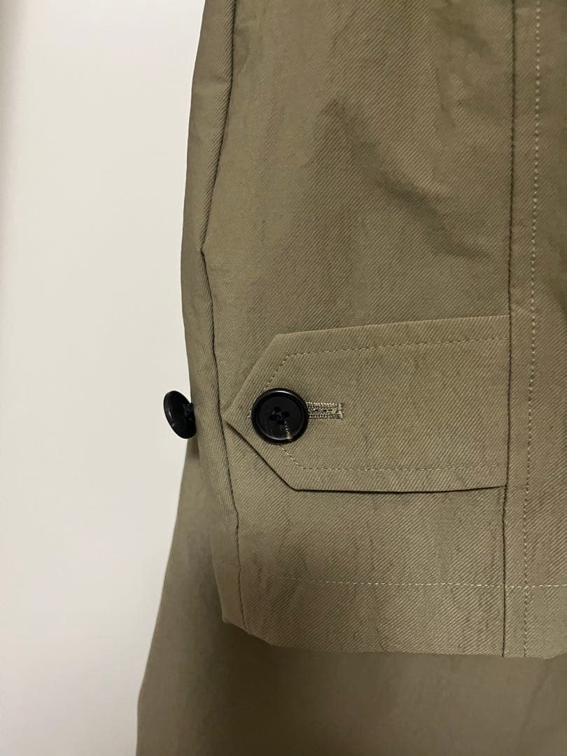 【美品】日本製Paul Sumith トレンチコート Sサイズカーキ