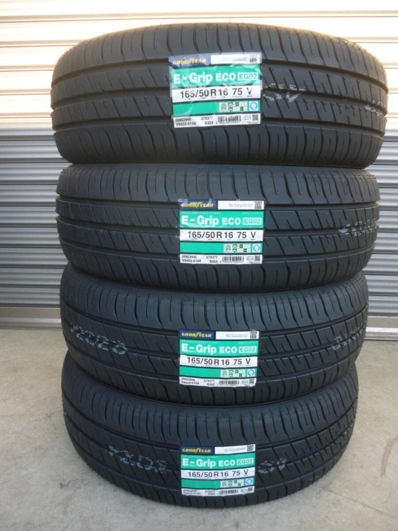2025年製 新品4本　グッドイヤー　EG02 165/50R16
